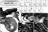 Kappa TK262 Stelaż sakw Kawasaki ER6 N - ER6F (05-08) 