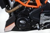 Zestaw Osłon Silnika RG Racing Ktm Rc390 17- (2 Części) Black Race 