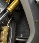 Osłona Chłodnicy RG Racing Triumph 675 Daytona 06- 12 Black 