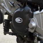 Osłona Silnika RG Racing Suzuki Sv650 K3-/650 V-Strom 04-11 Lewa Strona Osłona Generatora Black 