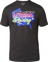 FOX T-SHIRT QUALIFIER BLACK VINTAGE FOX T-SHIRT QUALIFIER BLACK VINTAGE