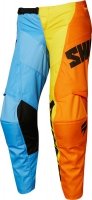 SHIFT JUNIOR WHIT3 TARMAC ORANGE/BLUE SPODNIE OFF-ROAD SHIFT JUNIOR WHIT3 TARMAC ORANGE/BLUE SPODNIE OFF-ROAD