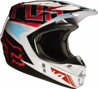 KASK CROSSOWY CRFOX V-1 FALCON GREY/RED KASK CROSSOWY CRFOX V-1 FALCON GREY/RED