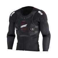 Koszulka z ochraniaczami Leatt Reaflex Black