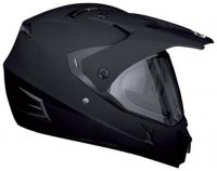 Kask enduro ISPIDO DESERT kolor czarny met / mat Kask enduro ISPIDO DESERT kolor czarny met / mat