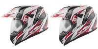 KAPPA HKKV30FRDRB KASK KV30 BIAŁY/CZARNY/CZERWONY KAPPA HKKV30FRDRB KASK KV30 BIAŁY/CZARNY/CZERWONY