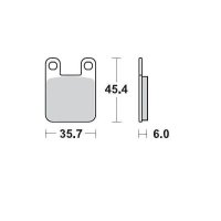 KLOCKI HAMULCOWE KH115 METALICZNE MOTO-MASTER KLOCKI HAMULCOWE KH115 METALICZNE MOTO-MASTER
