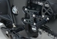 Podnóżki Regulowane RG Racing Honda Cbr600Rr 03-14, Zestaw Black