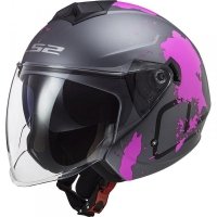 KASK LS2 OF573 TWISTER II XOVER TITAN PURPLE KASK LS2 OF573 TWISTER II XOVER TITAN PURPLE