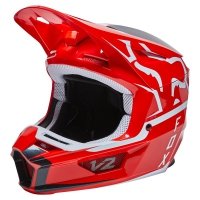FOX KASK OFF-ROAD V2 MERZ FLUORESCENT RED