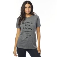 FOX T-SHIRT LADY DARKSIDE HEATHER GRAPHITE FOX T-SHIRT LADY DARKSIDE HEATHER GRAPHITE