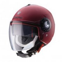 CABERG RIVIERA V3 RED WINE CZERWONY MAT KASK JET CABERG RIVIERA V3 RED WINE CZERWONY MAT KASK JET