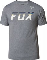 FOX T-SHIRT ON DECK TECH HEATHER GRAPHITE FOX T-SHIRT ON DECK TECH HEATHER GRAPHITE