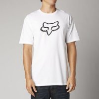 FOX T-SHIRT LEGACY FOX HEAD OPTIC WHITE FOX T-SHIRT LEGACY FOX HEAD OPTIC WHITE
