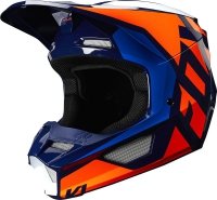FOX KASK OFF-ROAD V-1 LOVL ORANGE/BLUE FOX KASK OFF-ROAD V-1 LOVL ORANGE/BLUE
