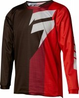 SHIFT JUNIOR WHIT3 TARMAC BLACK/RED BLUZA OFF-ROAD SHIFT JUNIOR WHIT3 TARMAC BLACK/RED BLUZA OFF-ROAD