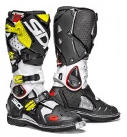 Buty SIDI CROSSFIRE 2 SRS Biało-Czarne-ŻółteFluo Buty SIDI CROSSFIRE 2 SRS Biało-Czarne-ŻółteFluo