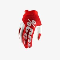 100 PROCENT RĘKAWICE CROSS/ENDURO ITRACK CZERWO/BI 100 PROCENT RĘKAWICE CROSS/ENDURO ITRACK CZERWO/BI