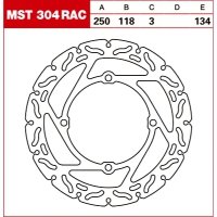 TRW Tarcza hamulcowa MST304RAC SUZUKI RM-Z 250 450 TRW Tarcza hamulcowa MST304RAC SUZUKI RM-Z 250 450