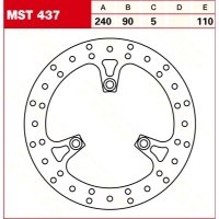 TRW Tarcza hamulcowa MST437 SUZUKI UH 200 Burgman TRW Tarcza hamulcowa MST437 SUZUKI UH 200 Burgman