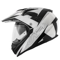 KAPPA HKKV30FFHWB KASK KV30 ENDURO FLASH CZARNY/BIAŁY KAPPA HKKV30FFHWB KASK KV30 ENDURO FLASH CZARNY/BIAŁY