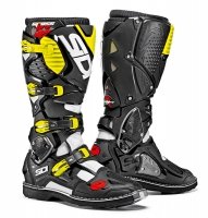 BUTY SIDI CROSSFIRE 3 BIAŁO-CZARNO-ŻÓŁTE FLUO BUTY SIDI CROSSFIRE 3 BIAŁO-CZARNO-ŻÓŁTE FLUO