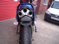 Mocowanie Tablicy Rejestracyjnej RG Racing Triumph Sprint St 05-