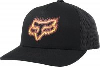 FOX CZAPKA Z DASZKIEM JUNIOR FLAME HEAD BLACK/ORAN FOX CZAPKA Z DASZKIEM JUNIOR FLAME HEAD BLACK/ORAN