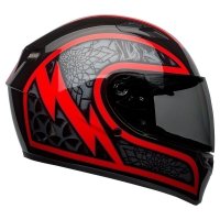 BELL KASK INTEGRALNY QUALIFIER SCORCH BLACK/RED BELL KASK INTEGRALNY QUALIFIER SCORCH BLACK/RED