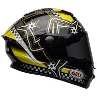 BELL KASK INTEGRALNY STAR MIPS IOM GLOSS BLACK/YEL BELL KASK INTEGRALNY STAR MIPS IOM GLOSS BLACK/YEL