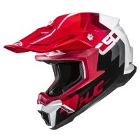 Kask Motocyklowy Hjc C50 Primal Red White
