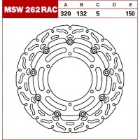 TRW Tarcza hamulcowa MSW262RAC YAMAHA FJR YZF-R7 TRW Tarcza hamulcowa MSW262RAC YAMAHA FJR YZF-R7