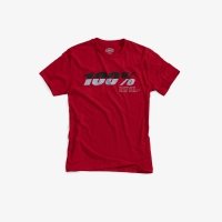 100 PROCENT KOSZULKA BRISTOL RED KOLOR CZERWONY 100 PROCENT KOSZULKA BRISTOL RED KOLOR CZERWONY