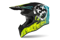 AIROH KASK OFF-ROAD WRAAP SMILE YELLOW MATT AIROH KASK OFF-ROAD WRAAP SMILE YELLOW MATT