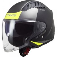KASK LS2 OF600 COPTER URBANE MATT BLACK H-V YELL KASK LS2 OF600 COPTER URBANE MATT BLACK H-V YELL