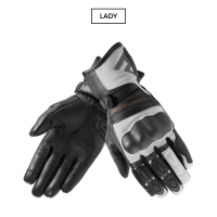 Rękawice motocyklowe damskie Rebelhorn Patrol Black  Grey