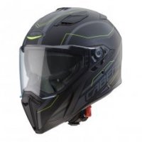 CABERG JACKAL CZARNY MAT/SZ/Ż FLUO KASK INTEGRALNY CABERG JACKAL CZARNY MAT/SZ/Ż FLUO KASK INTEGRALNY