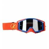 LAZER Goggle - Race Style Mirror Blue - Red - Red LAZER Goggle - Race Style Mirror Blue - Red - Red