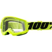 100 PROCENT GOGLE STRATA 2 YOUTH YELLOW CLEAR 100 PROCENT GOGLE STRATA 2 YOUTH YELLOW CLEAR