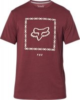 FOX T-SHIRT MISSING LINK TECH CRANBERRY FOX T-SHIRT MISSING LINK TECH CRANBERRY