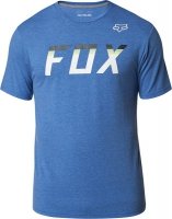 FOX T-SHIRT ON DECK TECH HEATHER ROY FOX T-SHIRT ON DECK TECH HEATHER ROY