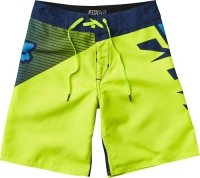 BOARDSHORT FOX JUNIOR DIAMOND FLO YELLOW BOARDSHORT FOX JUNIOR DIAMOND FLO YELLOW