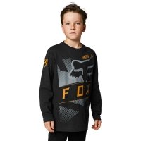 FOX KOSZULKA Z DŁUGIM RĘKAWEM JUNIOR RIET BLACK FOX KOSZULKA Z DŁUGIM RĘKAWEM JUNIOR RIET BLACK