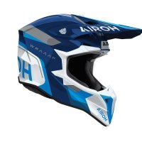 Kask motocyklowy Airoh Wraaap Conquer Blue Gloss