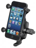 Ram Mounts Uchwyt X-Grip™ montowany do uchwytu lusterka w motocyklu Ram Mounts Uchwyt X-Grip™ montowany do uchwytu lusterka w motocyklu