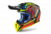 AIROH KASK OFF-ROAD AVIATOR 2.3 AMS2 GLOW CHROME O AIROH KASK OFF-ROAD AVIATOR 2.3 AMS2 GLOW CHROME O