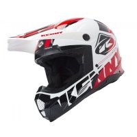 KENNY KASK OFF-ROAD TRACK WHITE BLACK RED 2019 KENNY KASK OFF-ROAD TRACK WHITE BLACK RED 2019