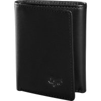 FOX PORTFEL TRIFOLD LEATHER BLACK OS FOX PORTFEL TRIFOLD LEATHER BLACK OS