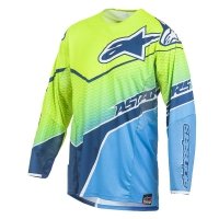 KOSZULKA ALPINESTARS TECHSTAR VENOM S7 Y F/CYAN/BL KOSZULKA ALPINESTARS TECHSTAR VENOM S7 Y F/CYAN/BL