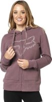 FOX BLUZA LADY Z KAPTUREM NA ZAMEK BARSTOW PURPLE FOX BLUZA LADY Z KAPTUREM NA ZAMEK BARSTOW PURPLE